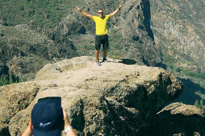 Roque Nublo: hiking on volcanoes with Sky Rebels - Barranco de Fataga: Palm Valley Views You Can Understand Quickly