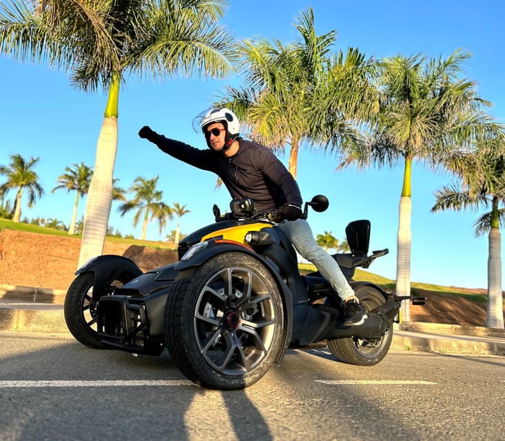 Ryker Moto Tour (buggy / quad for Road): Maspalomas - A BRP Can-Am Ryker that feels like a quad, not a motorcycle