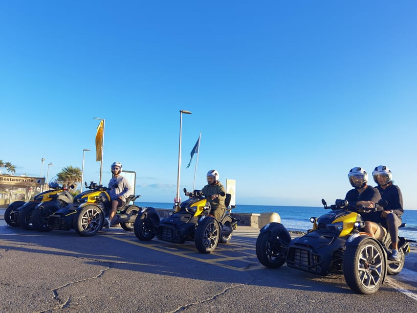 Ryker Moto Tour (buggy / quad for Road): Maspalomas - Playa del Ingles: shopping streets, old and new, and the classic resort vibe