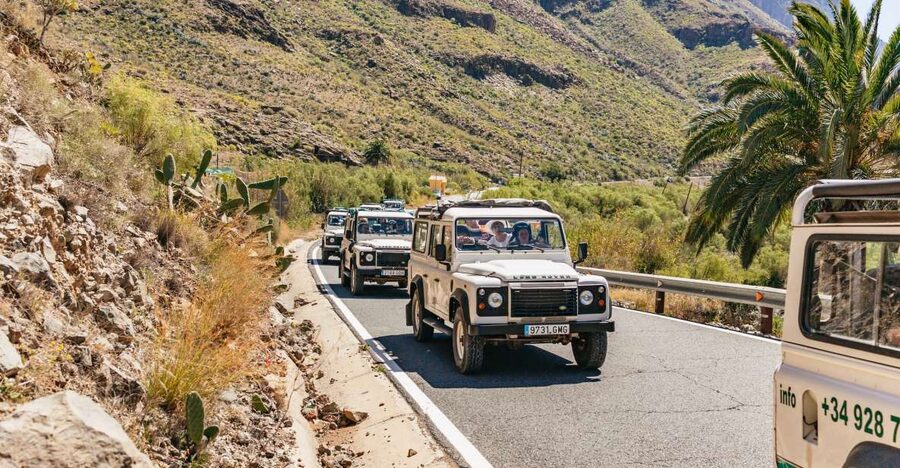 South Gran Canaria: Off-Road Valleys & Villages Jeep Tour - Maspalomas meet-up: the early photo stop and safety briefing