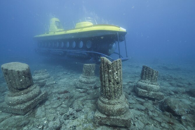 SUBMARINE ADVENTURE - Submarine Excursion in Puerto de Mogán - La Atlántida Reef Park and the Sunken Wrecks