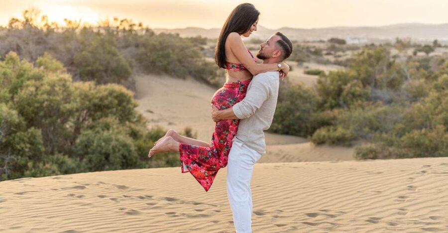 Sunset Photography at Dunas Beach Maspalomas - How the Photos Are Delivered: All Digital Shots Plus 20 Edited Picks