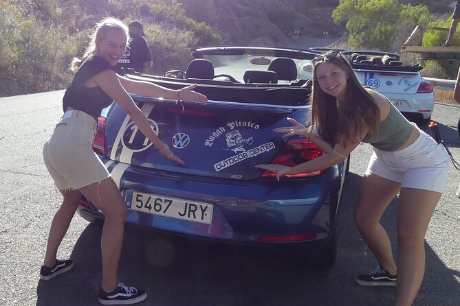 Sunset Tour in Beetle Convertible West Coast - Stop-by-stop: Presa de Las Ninas to Playa de Amadores