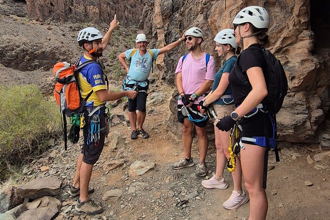 Via Ferrata Gran Canaria: Adventure Route for First Time Climbers - Reaching the Base: Briefing Time That Makes the Route Safer