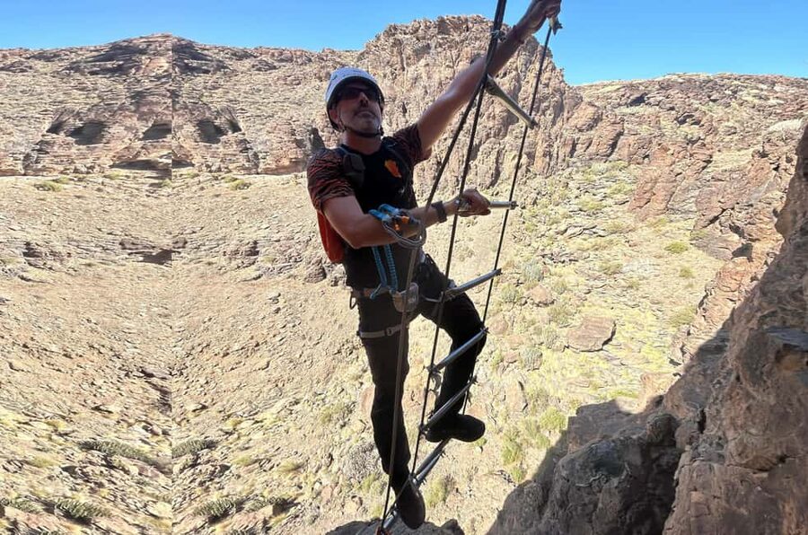 Via Ferrata Gran Canaria: Rock Climbing for beginners - Why Gran Canaria via ferrata feels different from regular climbing