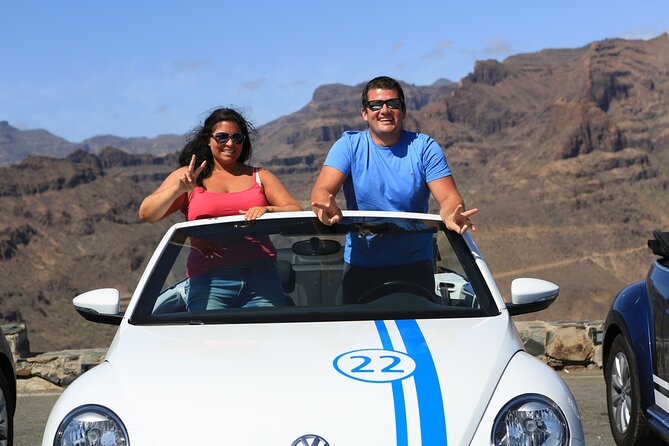 Vw Beetle Convertible Island tour Discover the island on a different way - Stop 1: San Bartolomé de Tirajana and the Fortaleza de Ansite area