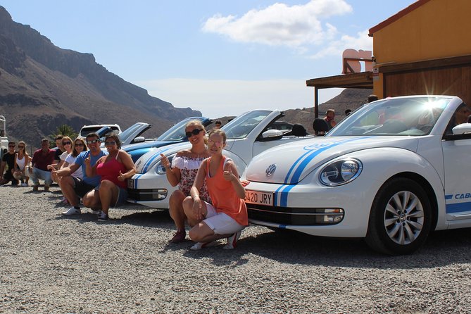 Vw Beetle Convertible Island tour Discover the island on a different way - Stop 2: Mirador El Guriete for the mountain viewpoint payoff